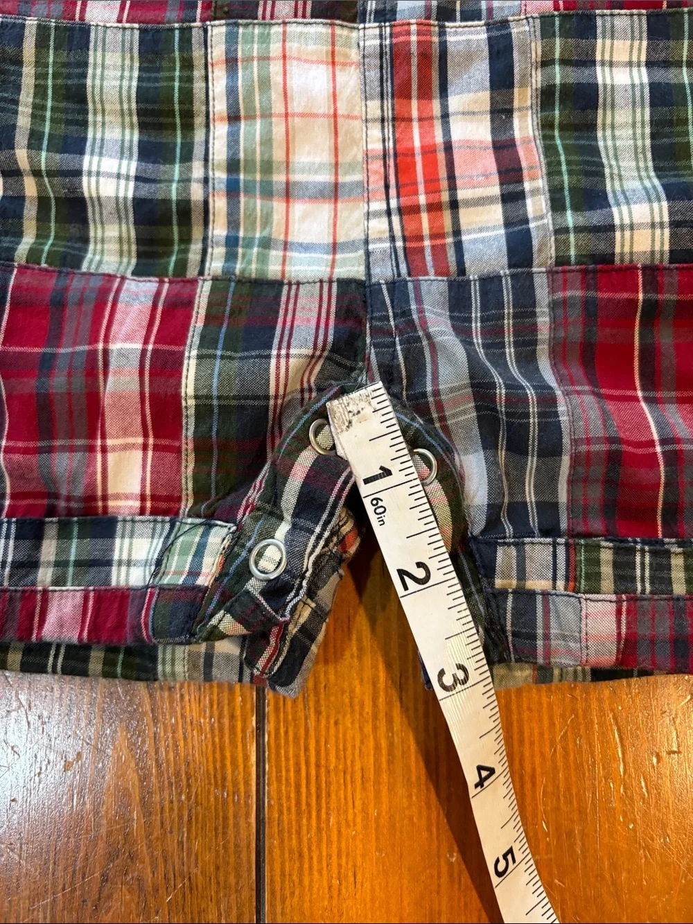 Baby GAP Madras Plaid Sleeveless Romper Size S 3-6 Months EUC